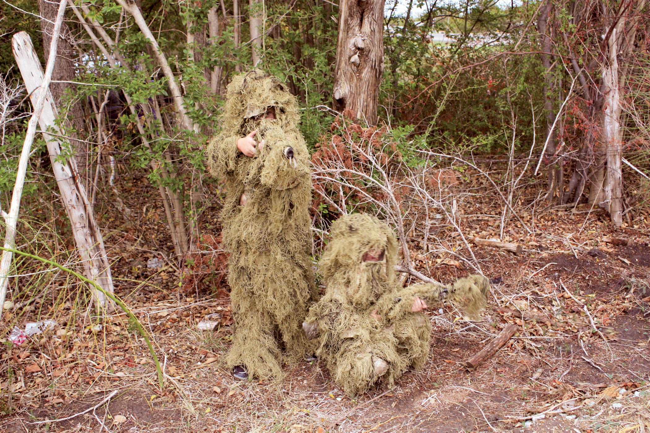 Red Rock Gear Youth Ghillie Suit - Camouflage Hunting Outfit for Kids | Perfect for Outdoor Adventures, Hunting, and Airsoft Games