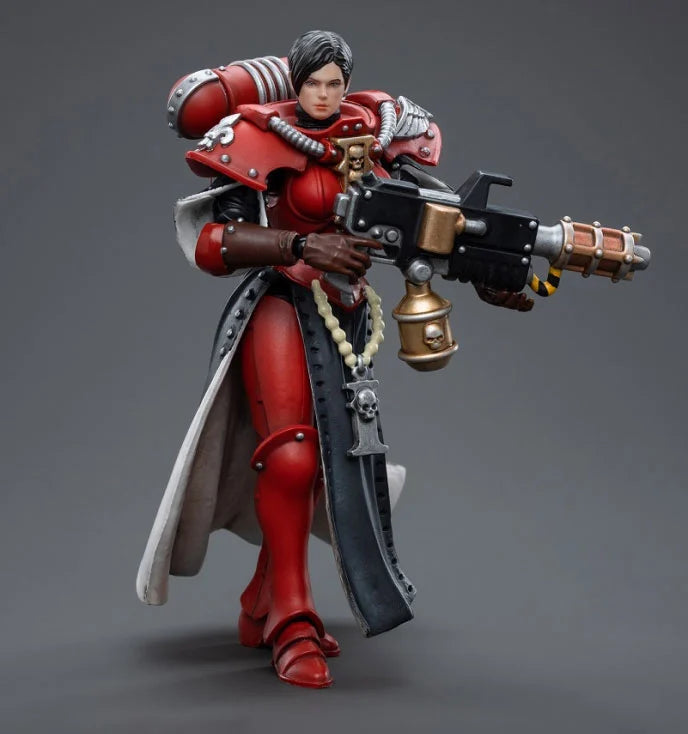 JOYTOY Warhammer 40K Adepta Sororitas Battle Sisters - Order of the Bloody Rose Sister Ignacia Action Figure | Collectible Miniature for Tabletop Gaming & Warhammer 40K Fans | Perfect for Display, Battle Scenes & Gift Giving