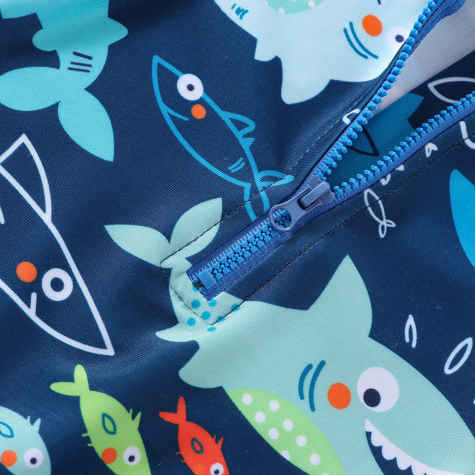 **MERSARIPHY Toddler Boys & Girls Rash Guard Swimsuit - UPF 50+ Sun Protection, Quick Dry, Cartoon Print Baby Beachwear for Pool, Ocean & Summer Play**