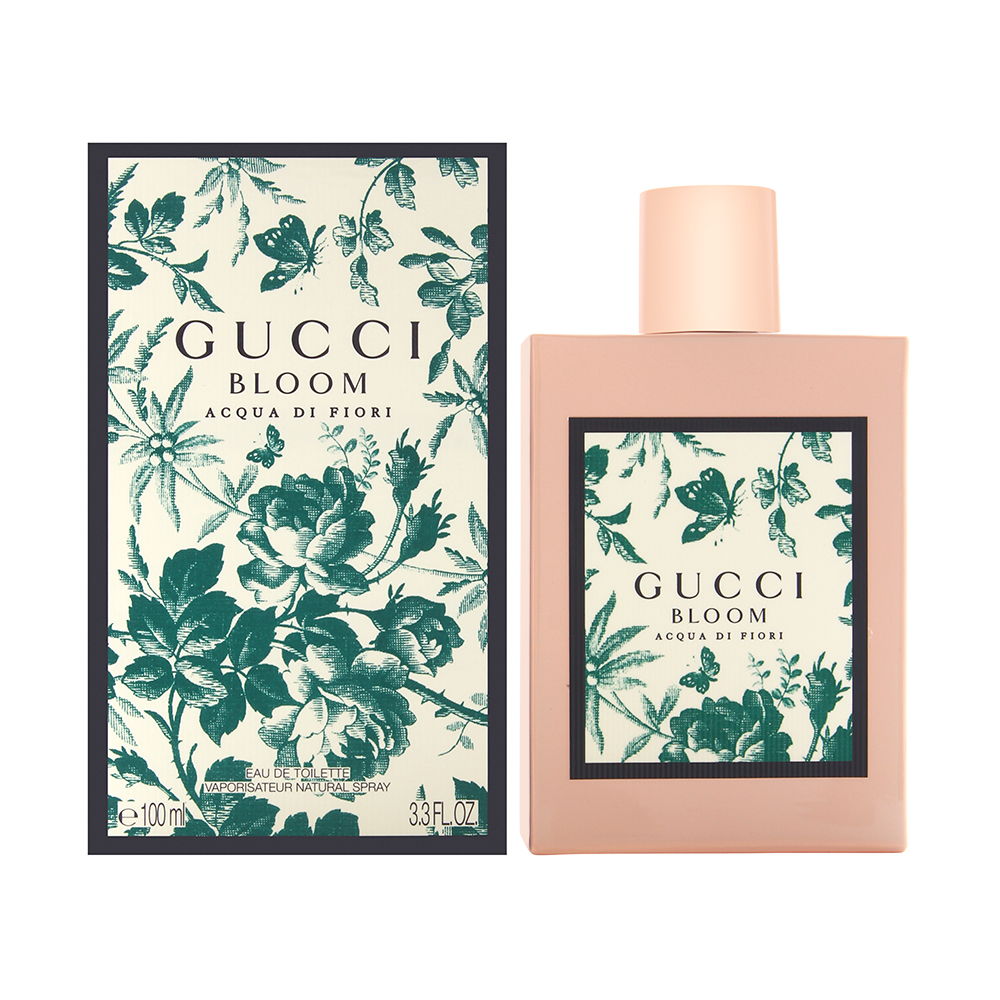 Bloom Acqua Di Fiori Eau de Toilette Perfume for Women - 3.4oz/100ml Floral Fragrance, Long Lasting Fresh Scent - Perfect for Daily Wear, Date Nights & Special Occasions