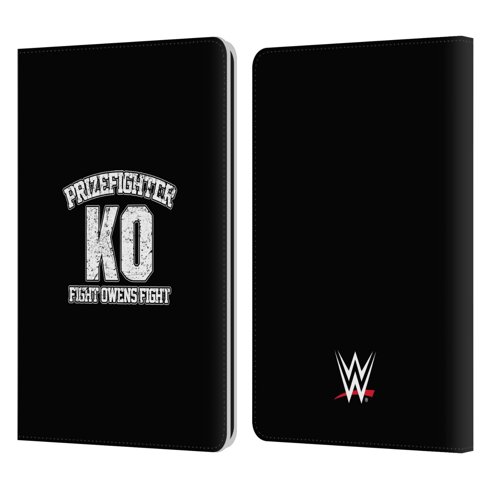 Head Case Designs WWE Kevin Owens Leather Book Wallet Case Cover for Kindle Paperwhite 1/2/3 - Perfect for Travel & Reading Protection