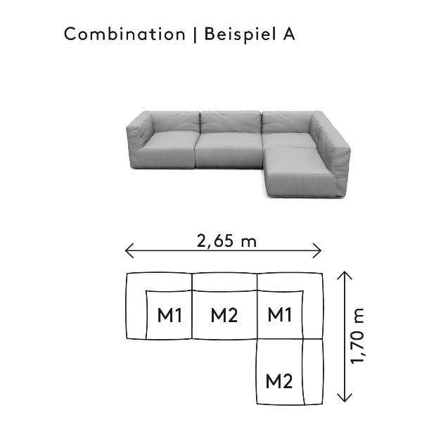 GROW Outdoor Patio Sectional Sofa Set - Waterproof Wicker Furniture with Cushions - Modern Modular Conversation Set for Backyard, Garden, Poolside & Deck - Perfect for Relaxing and Entertaining Guests