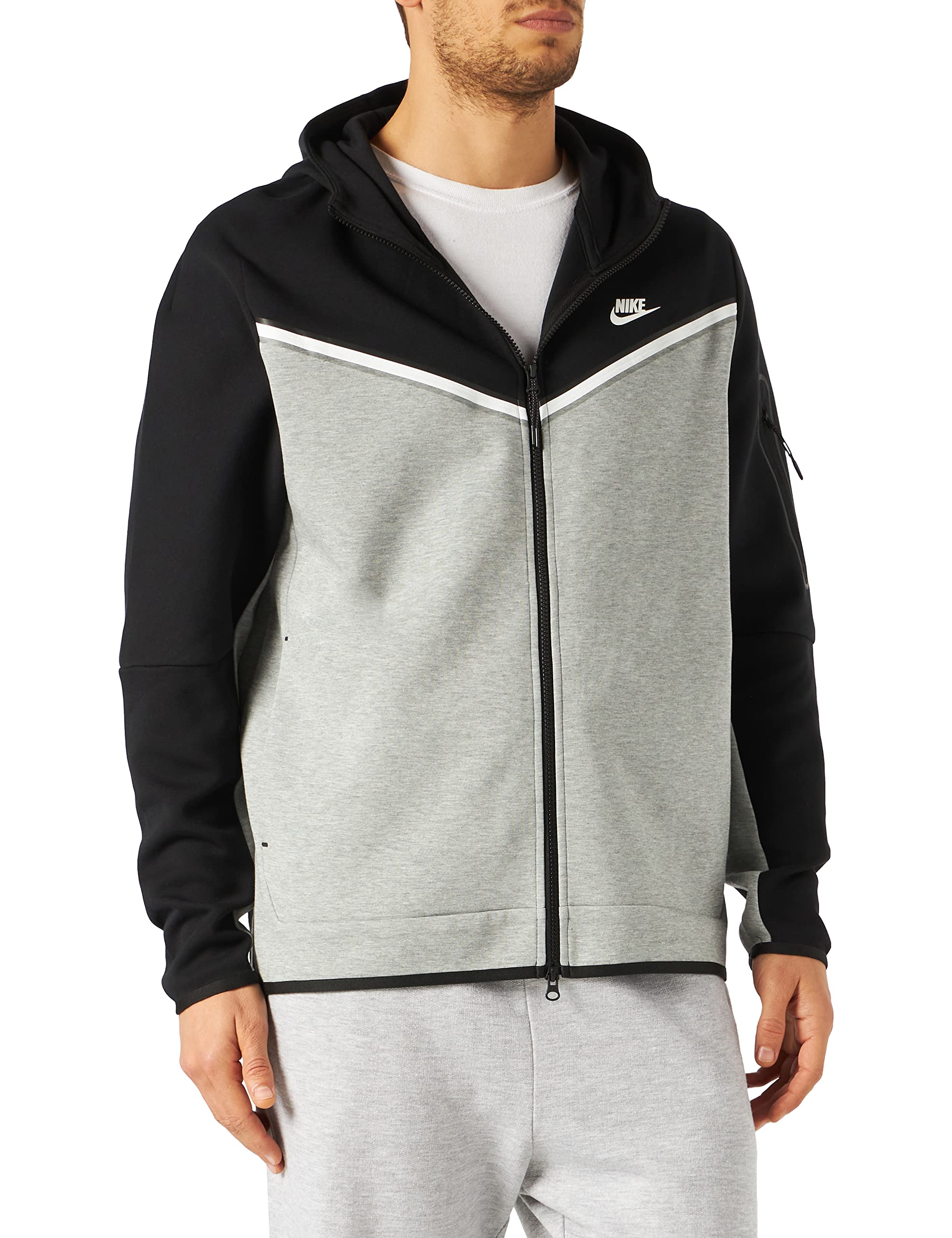 Nike Men's Hoodie - Lightweight, Comfortable Pullover Sweatshirt for Casual Wear, Gym & Outdoor Activities