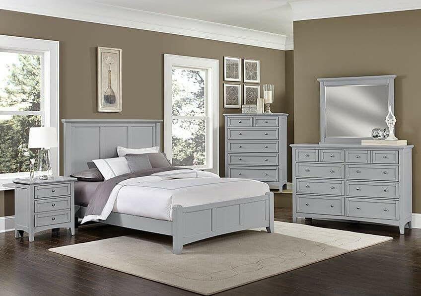 Bonanza Grey Queen Size Bed Frame BB26 558/855/922 - Modern Platform Bed with Sturdy Metal Frame, Perfect for Bedroom, Guest Room, or Dorm