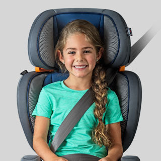 Chicco KidFit Adapt Plus 2-in-1 Belt Positioning Booster Car Seat for Kids - Safe & Comfortable Convertible Car Seat for Toddlers to Big Kids - Perfect for School, Travel & Family Road Trips