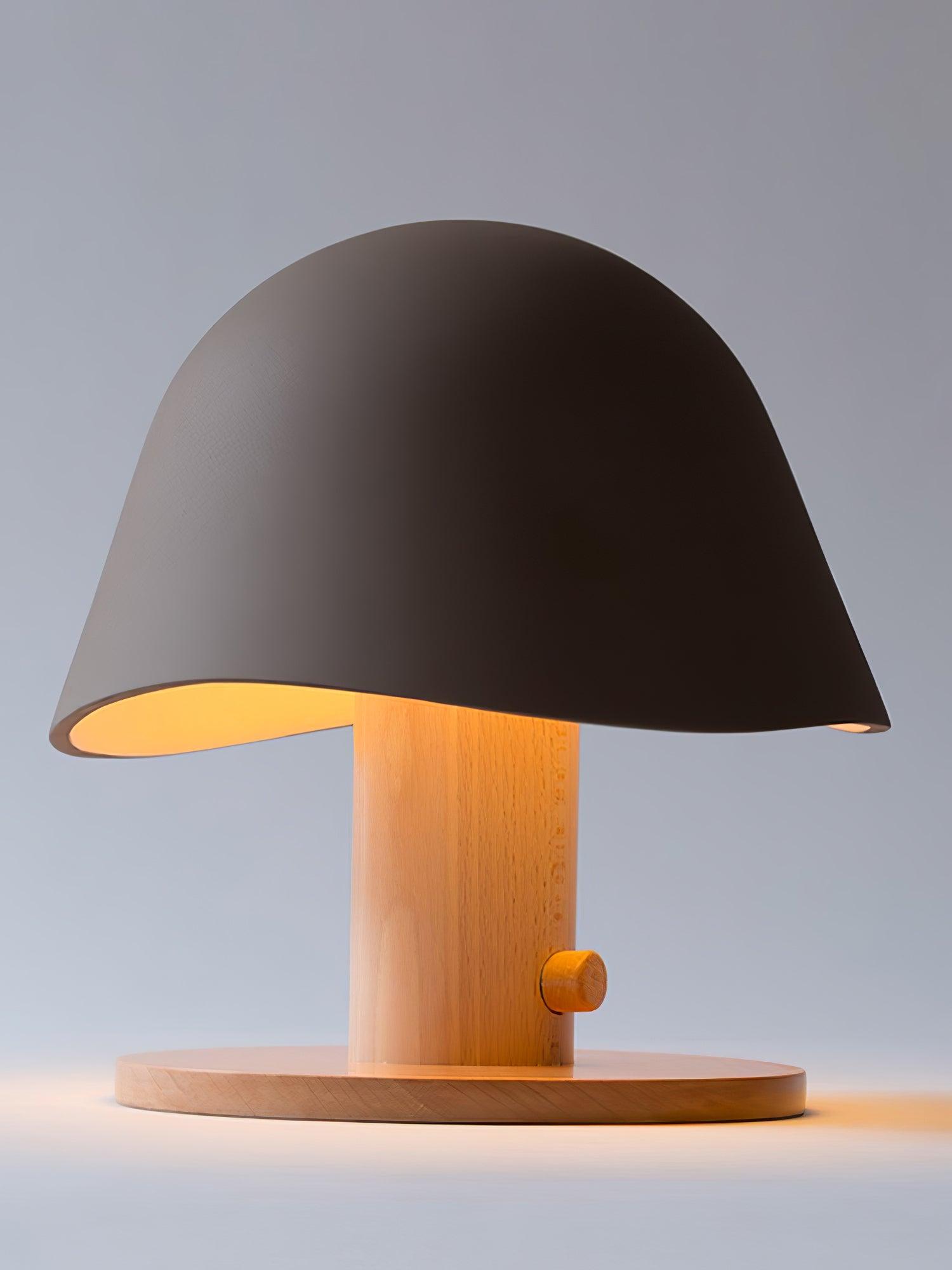 Elegant Mushroom-Shaped Table Lamp - Soft Glow Night Light for Bedroom, Living Room & Nursery - Perfect for Cozy Ambiance & Relaxation