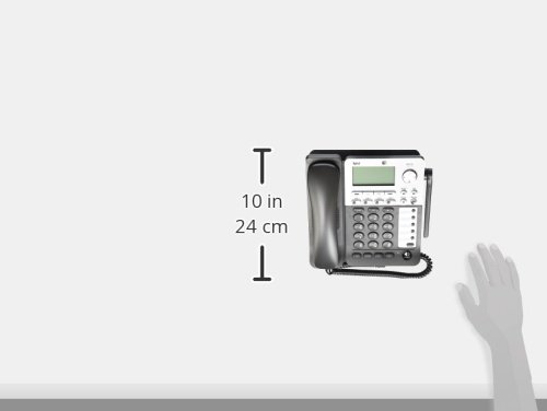 AT&T SynJ SB67148 DECT 6.0 Cordless Deskset - Compatible with SB67138 & SB67158 Small Business Phone Systems | Wireless Office Phone for Conference Rooms & Home Offices