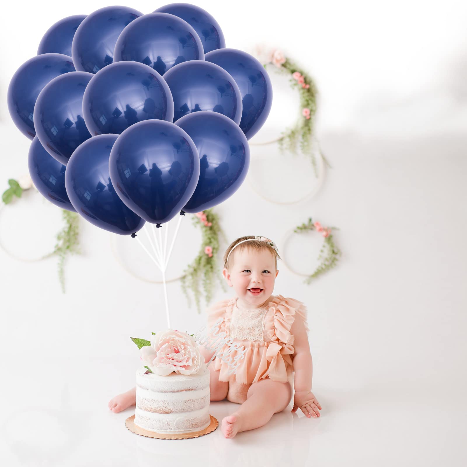 Navy Blue Balloon Arch Kit - 5