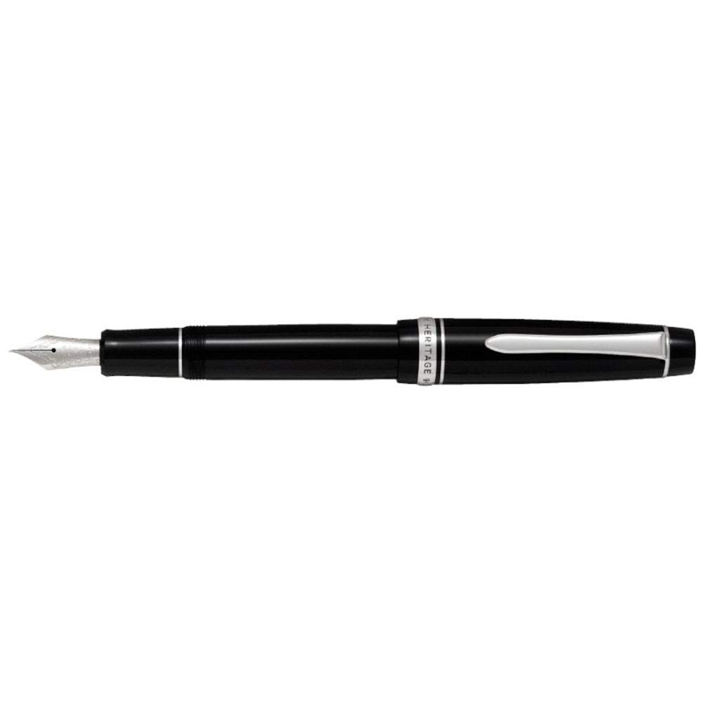 Pilot Custom Heritage 912 Fountain Pen - Black Body with SU Nib - Premium Writing Instrument for Professionals, Calligraphy & Gift Giving
