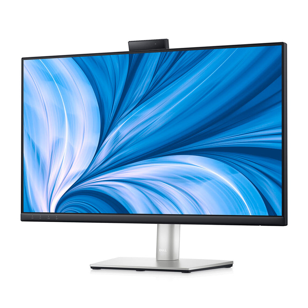 Dell C2423H 24 Inch FHD 1080p Video Conference Monitor with Webcam - Perfect for Remote Work, Online Meetings & Home Office Setup