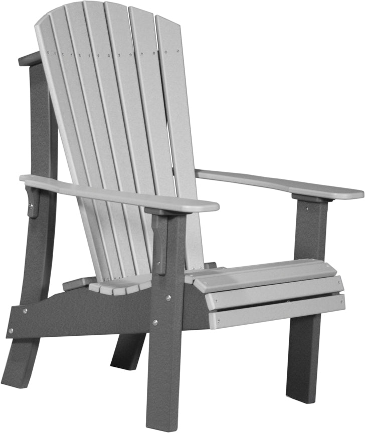 Premium Adirondack Chair - Heavy Duty Outdoor Patio Furniture, All-Weather Resin Wicker, Comfortable Lounge Chair for Garden, Poolside, Deck, and Backyard Relaxation