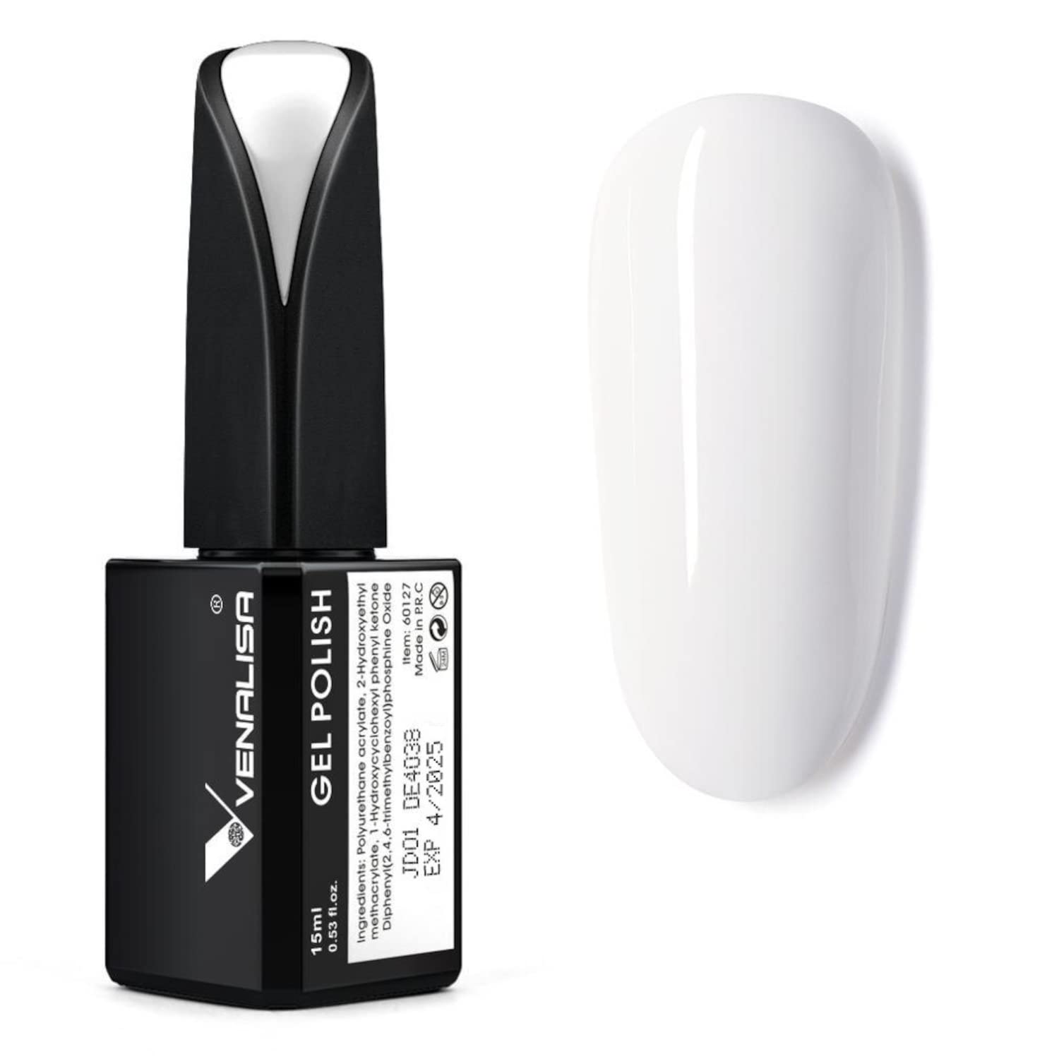 VENALISA UV Gel Nail Polish 15ml - Soak Off Gel for Manicure & DIY Nail Art (Home & Salon Use)