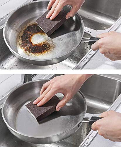 9-Piece Pot Sponge Scrubber Set - Heavy Duty Kitchen Cleaning Tools for Pots, Pans & Dishes - Durable Scouring Pads for Stubborn Stains - Perfect for Home, Restaurant & Commercial Use