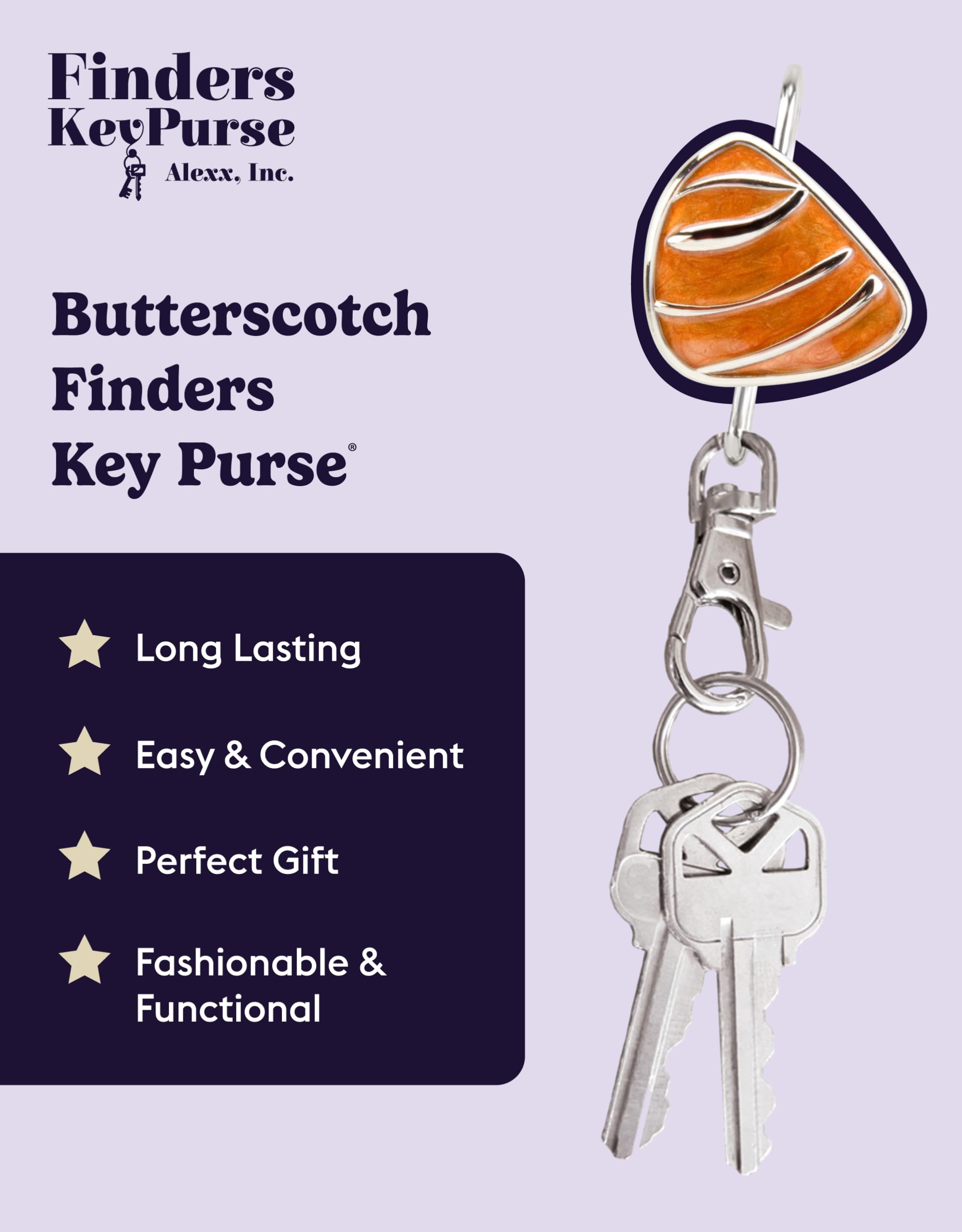 Women's Key Finder Keychain - Cute Bag Charm & Purse Organizer Accessory | Perfect Gift for Mom, Wife, Girlfriend | Ideal for Key Organization, Handbag Decor & Daily Essentials