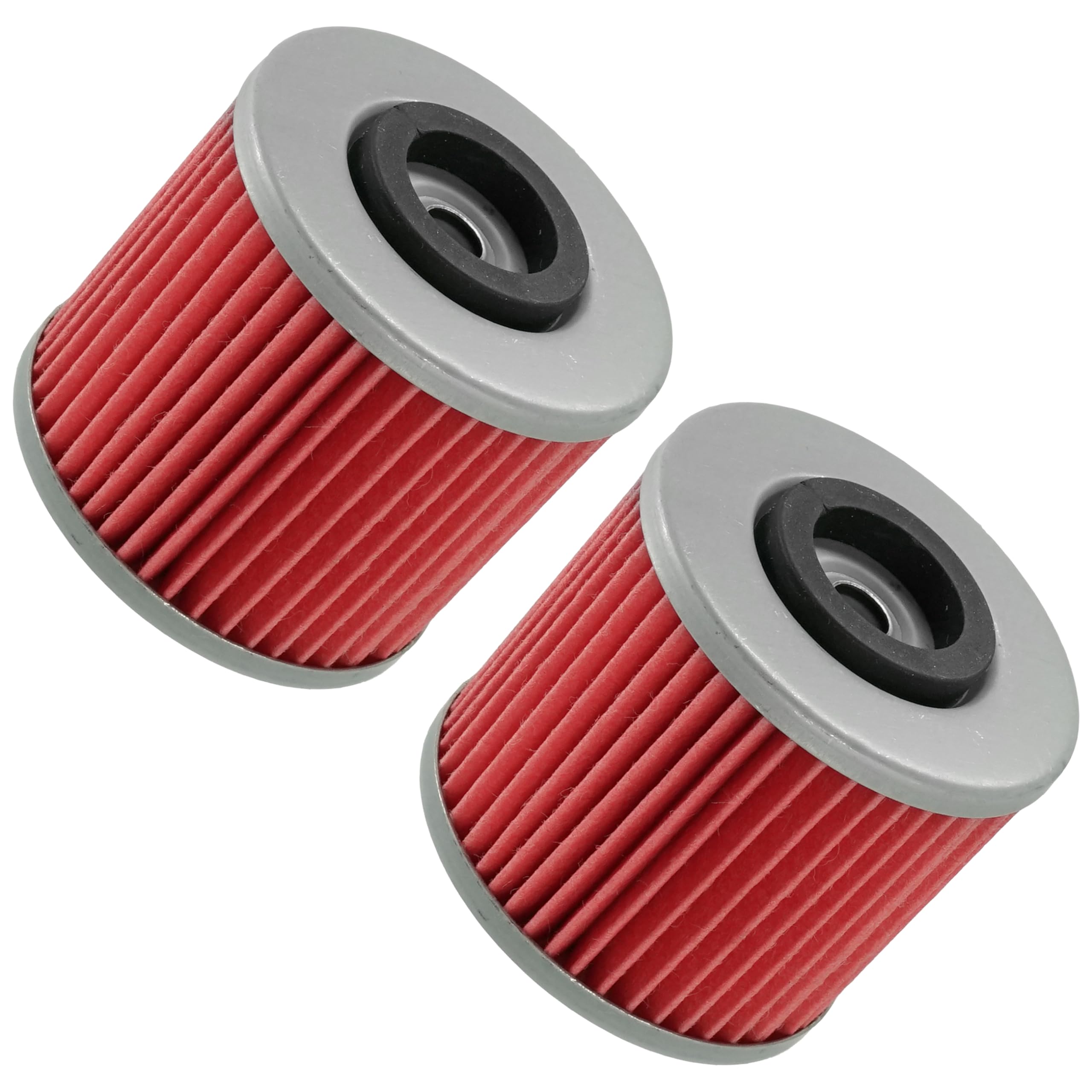 Caltric 2 Pack Oil Filter Replacement for Aprilia Pegaso 650 Trail Strada 659 660 (2005 2006 2008) - Motorcycle Engine Protection & Maintenance Accessories