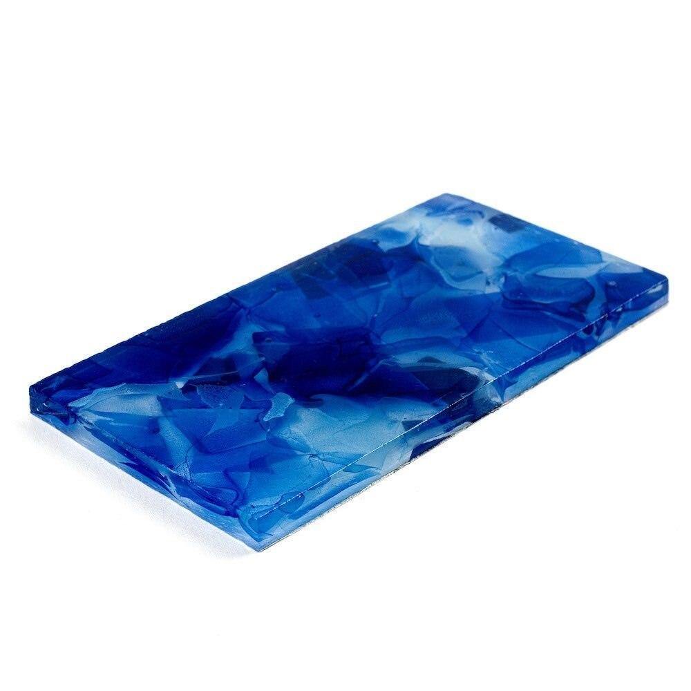 Premium Navy Blue Liquid Glass Subway Tile 3