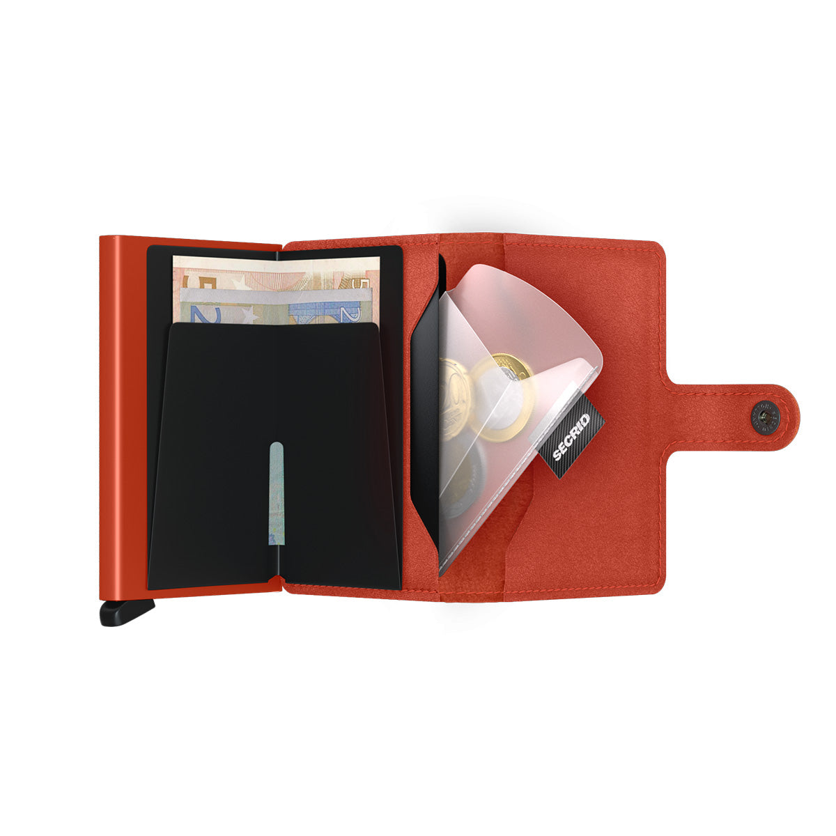 SECRID Coin Pocket - Slim RFID Blocking Wallet for Coins & Cards | Perfect for Travel, Daily Use & Secure Storage