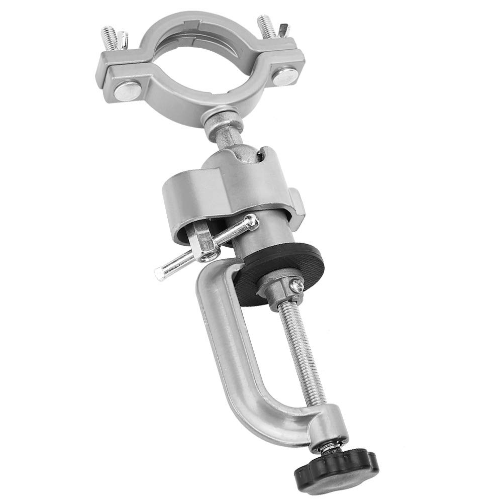 Sturdy Aluminum Alloy Electric Drill Stand - Universal Drill Bracket with Smooth Surface for Home & Office Use | Perfect for DIY Projects, Woodworking & Construction Work