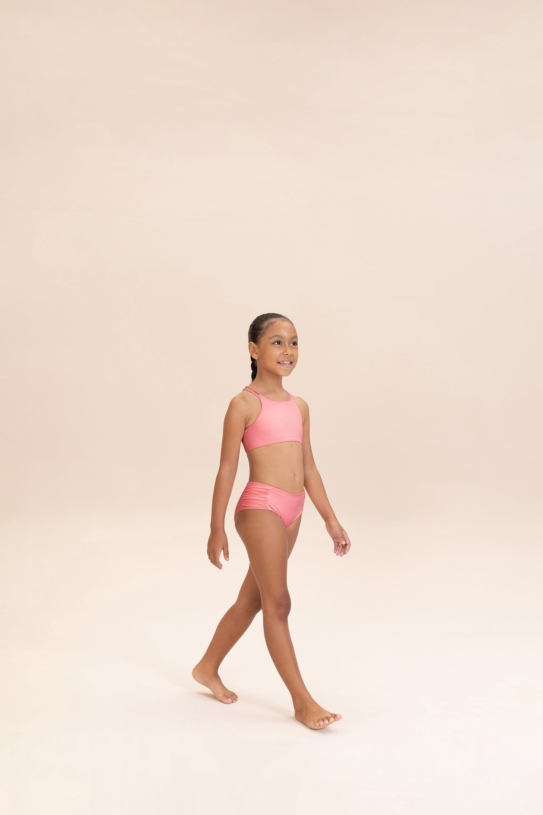 Kids Cross Back Bikini Swimwear - Comfortable & Stylish Swimsuits for Girls, Perfect for Beach, Pool & Summer Vacations