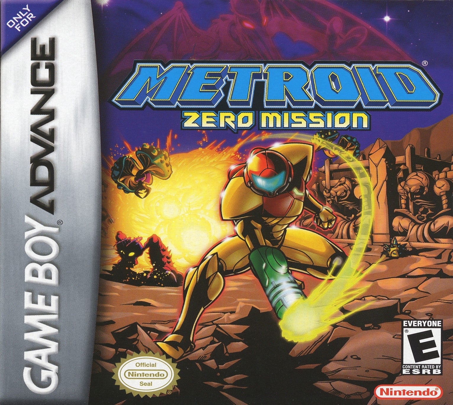 Metroid Zero Mission - Classic Nintendo GBA Game | Action-Adventure Video Game for Game Boy Advance | Perfect for Retro Gaming Enthusiasts & Collectors