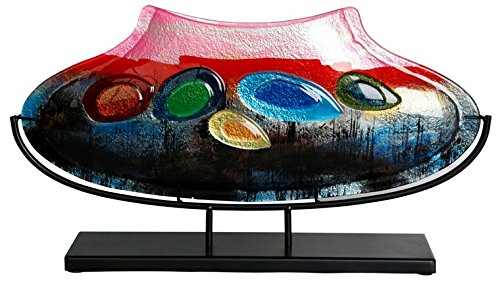 8-61019 Large Oval Vase - 20.5 x 11.5 Inches - Elegant Home Decor for Centerpieces, Wedding Decorations & Floral Arrangements