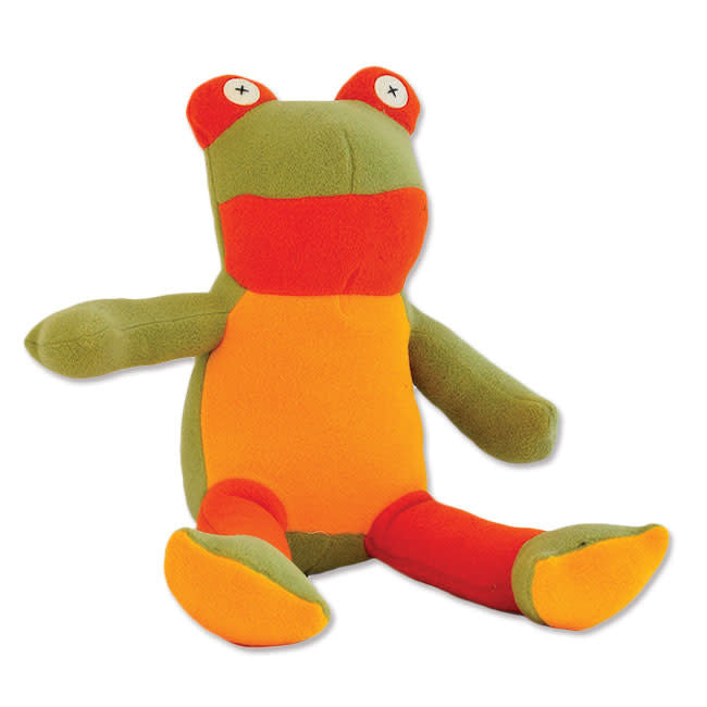 Cute & Levi Soft Plush Stuffed Animal Frog Toy - Perfect for Kids, Gifts, and Nursery Decor | Adorable Fleece Frog Plushie for Cuddling, Playtime, and Collectibles