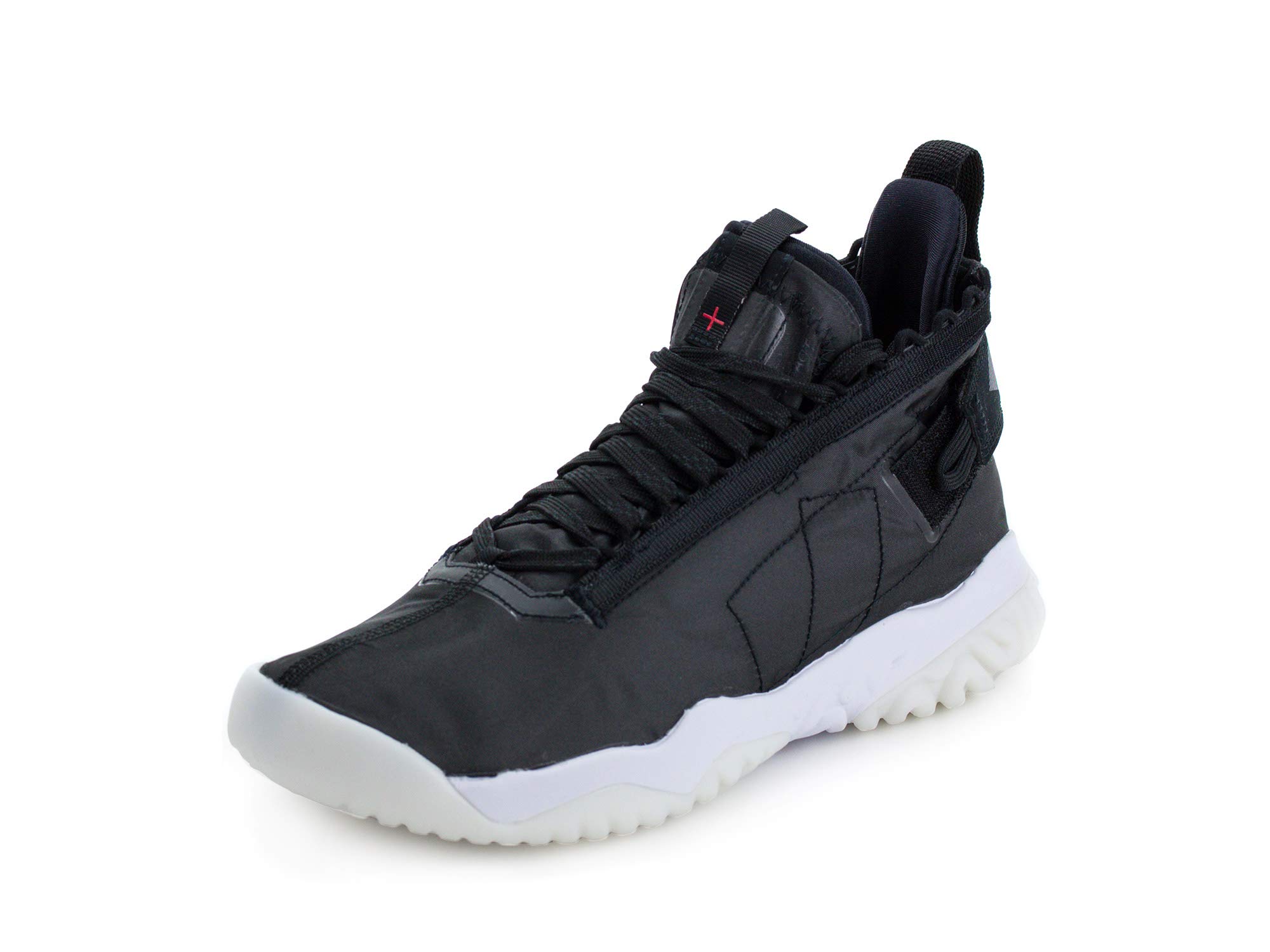 Nike Jordan Proto React Men's Running Shoes - Black/White Nylon - Size 8.5 US - Lightweight Athletic Sneakers for Jogging, Gym Workouts & Casual Wear