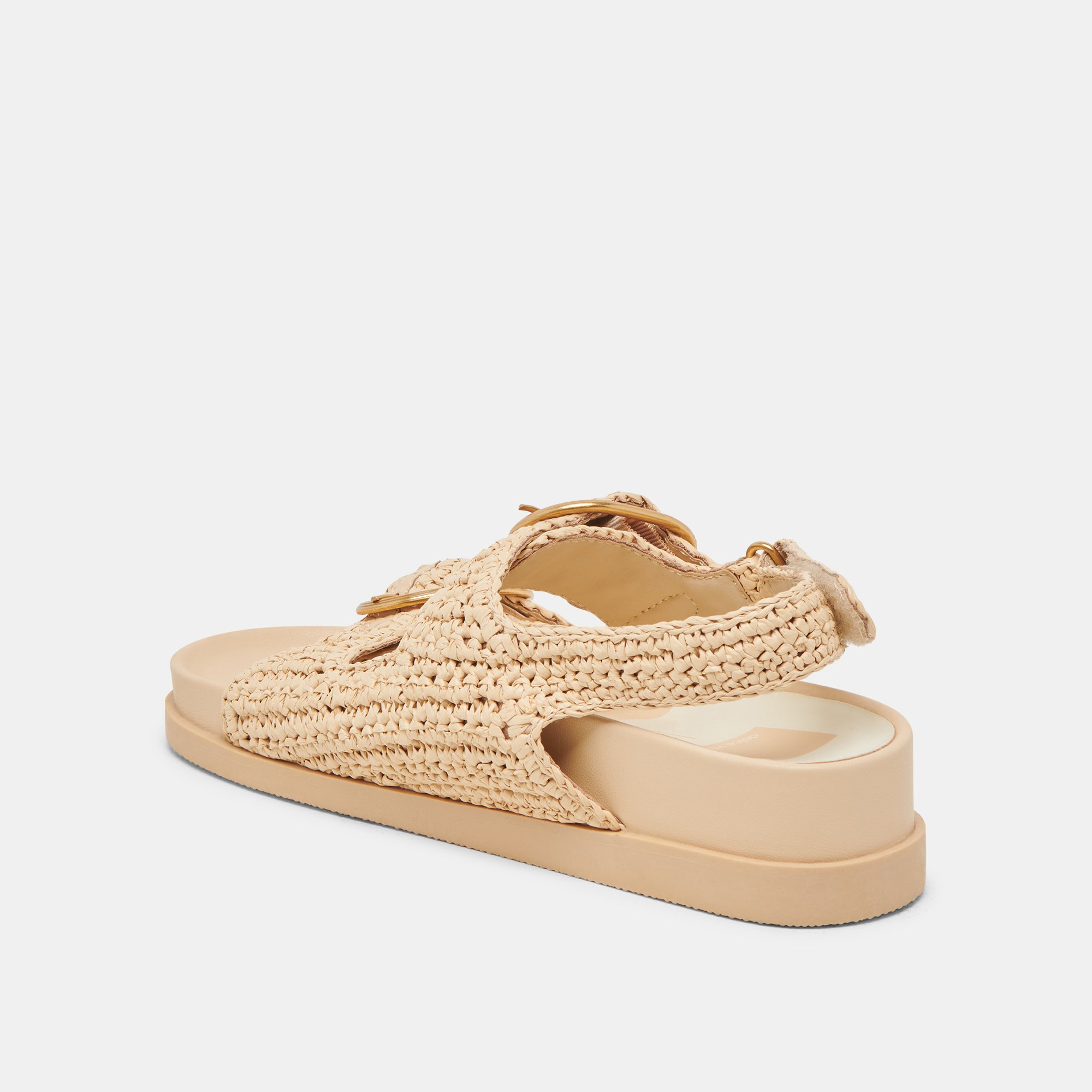STARLA Women's Crochet Knit Sandals - Breathable Natural Fiber Summer Beach Shoes for Walking, Travel & Casual Outfits