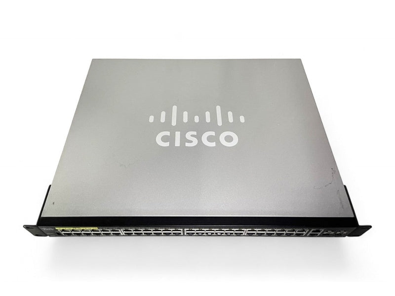 Refurbished Cisco SG350-52MP 48-Port Gigabit PoE+ Managed Switch with 740W Power Budget - Ideal for Business Networks, Office IT Infrastructure & Smart Home Deployment