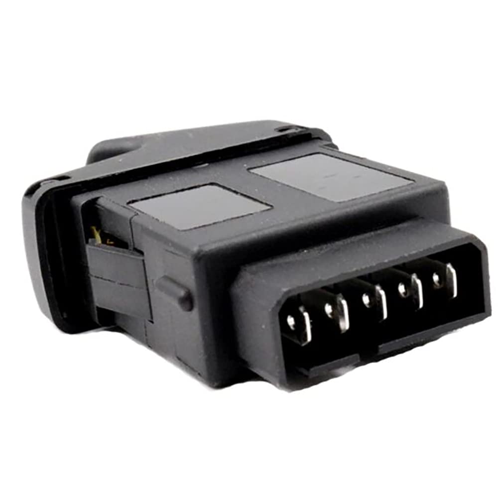 Renault Kangoo Megane Clio 5 Pin Electric Power Window Control Switch & Mirror Button (7700838100) - Premium Car Accessories for Smooth Window & Mirror Adjustment