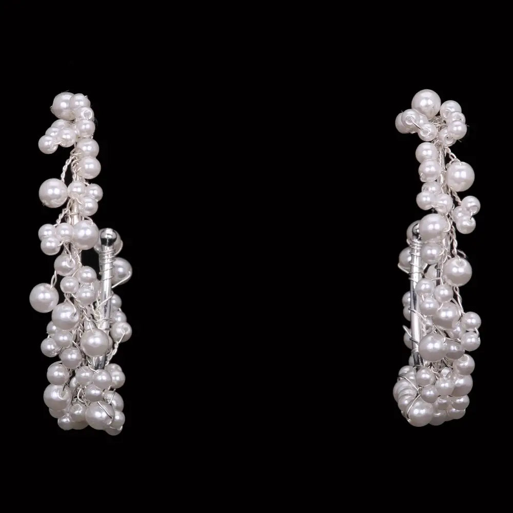 Elegant Bridal Earrings for Weddings - E2345 | Perfect for Brides, Bridesmaids, and Special Occasions