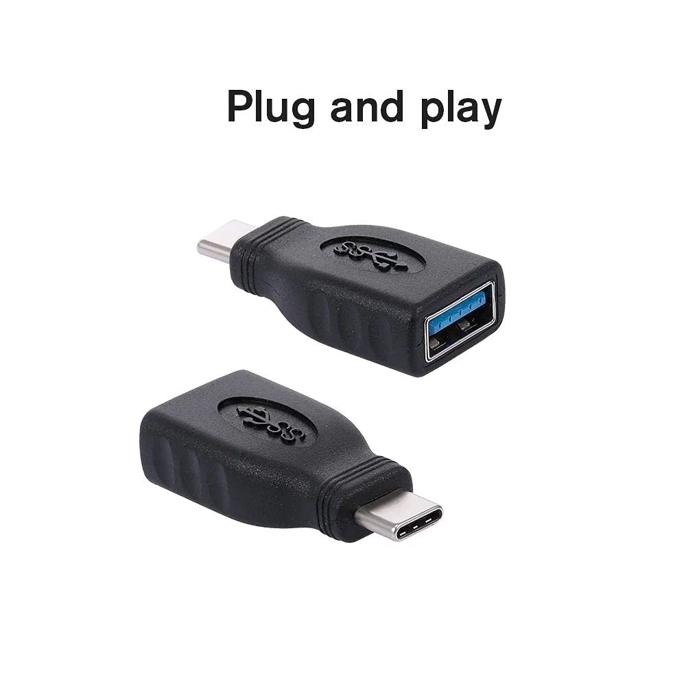 USB 3.1 Type-C Male to USB 3.0 Female OTG Adapter Converter - Fast Data Transfer & Charging Cable for Smartphones, MacBook, Tablets - Perfect for Travel, Office & Home Use