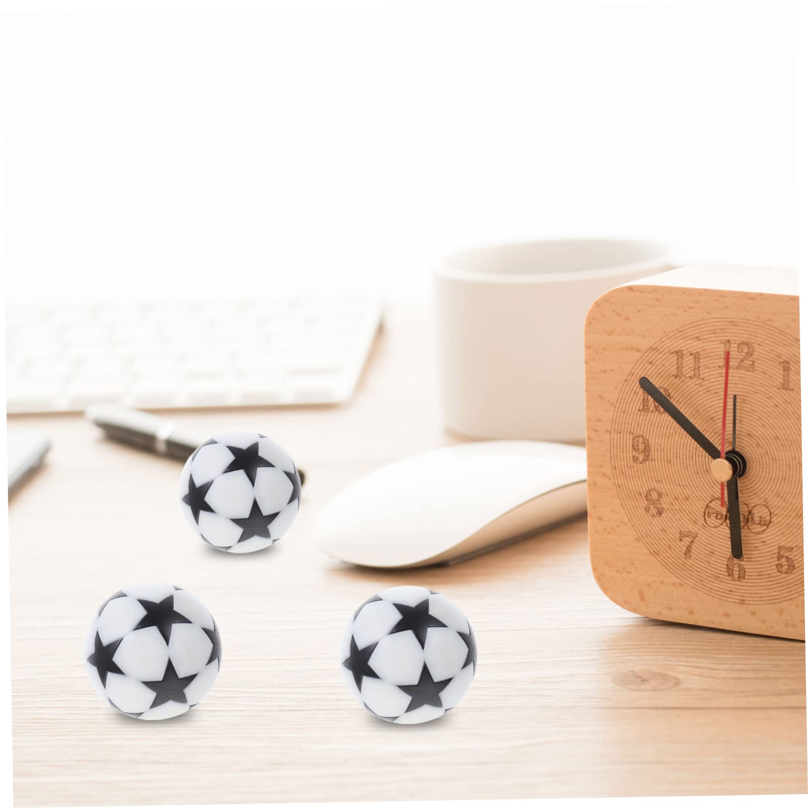 CLISPEED 8-Piece Foosball Replacement Parts Set - Professional Table Football Accessories for Indoor/Outdoor Game Tables - Perfect for Home, Office, Game Room & Party Entertainment