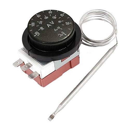 13 Row 10AN Transmission Oil Cooler with Electric Fan & Adjustable Thermostat Controller Kit - Universal Fit for Cars, Trucks & Off-Road Vehicles - Perfect for High-Performance, Towing & Racing Applications