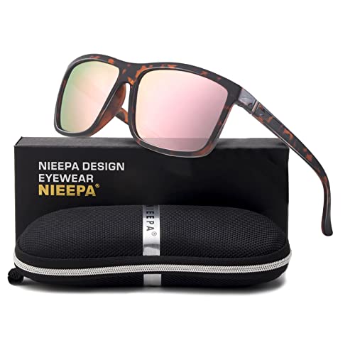 A42 Glossy Leopard Frame/Pink Mirror Lens