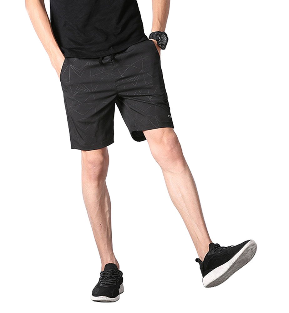 Banana Bucket Men's Workout Shorts - Quick Dry Gym & Bodybuilding Shorts for Training, Running & Exercise | Perfect for Fitness, Weightlifting & Active Lifestyle