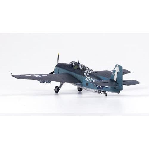 1/48 Scale TBM-3 Avenger Model Kit - USS Bunker Hill WWII Aircraft - Detailed Plastic Model for Collectors & Hobbyists - Perfect for Display, Military History Enthusiasts & Scale Model Building Projects