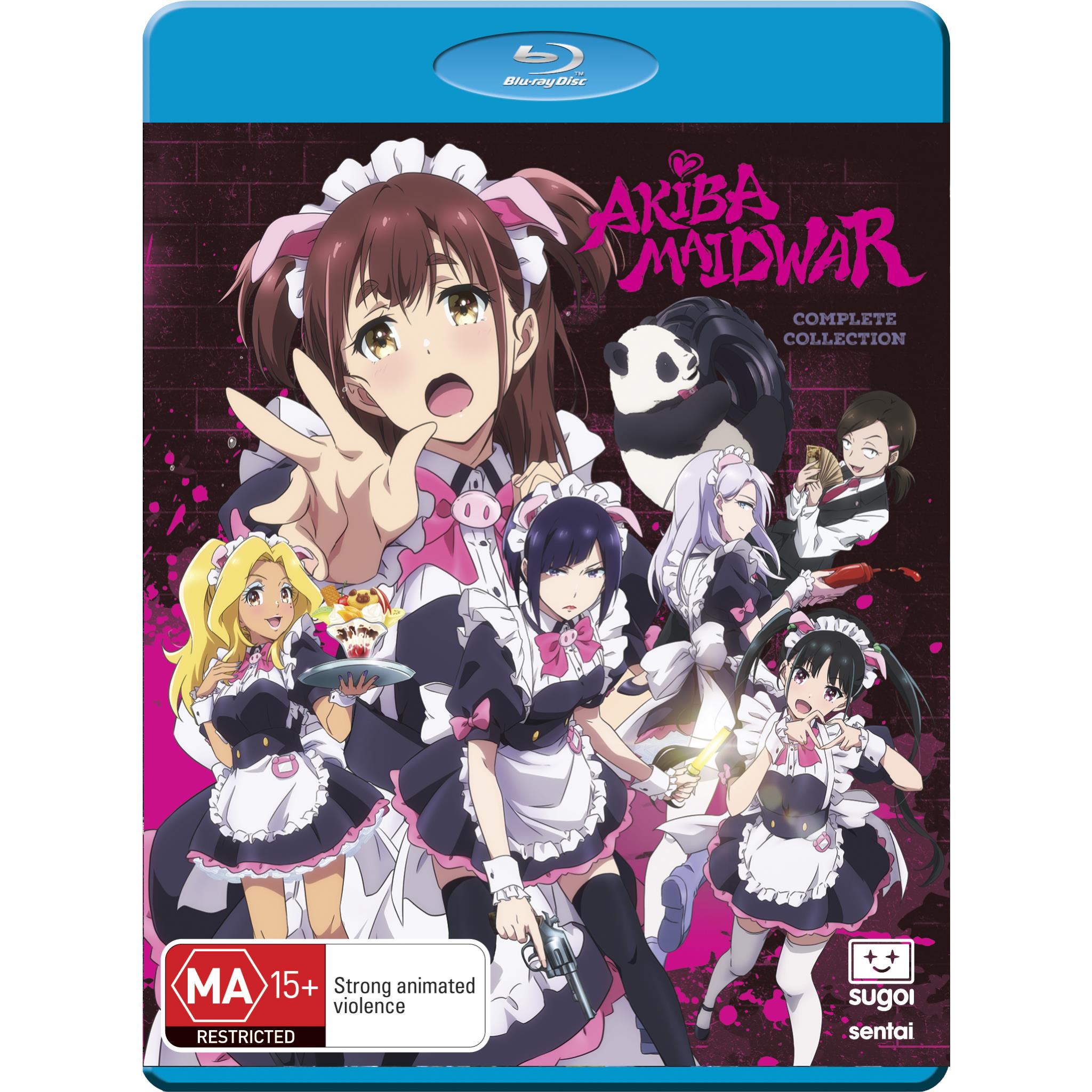 AKIBA MAID WAR Anime System Collections Blu-ray – Perfect for Anime Fans & Collectors | Watch at Home, Gift for Otaku Lovers