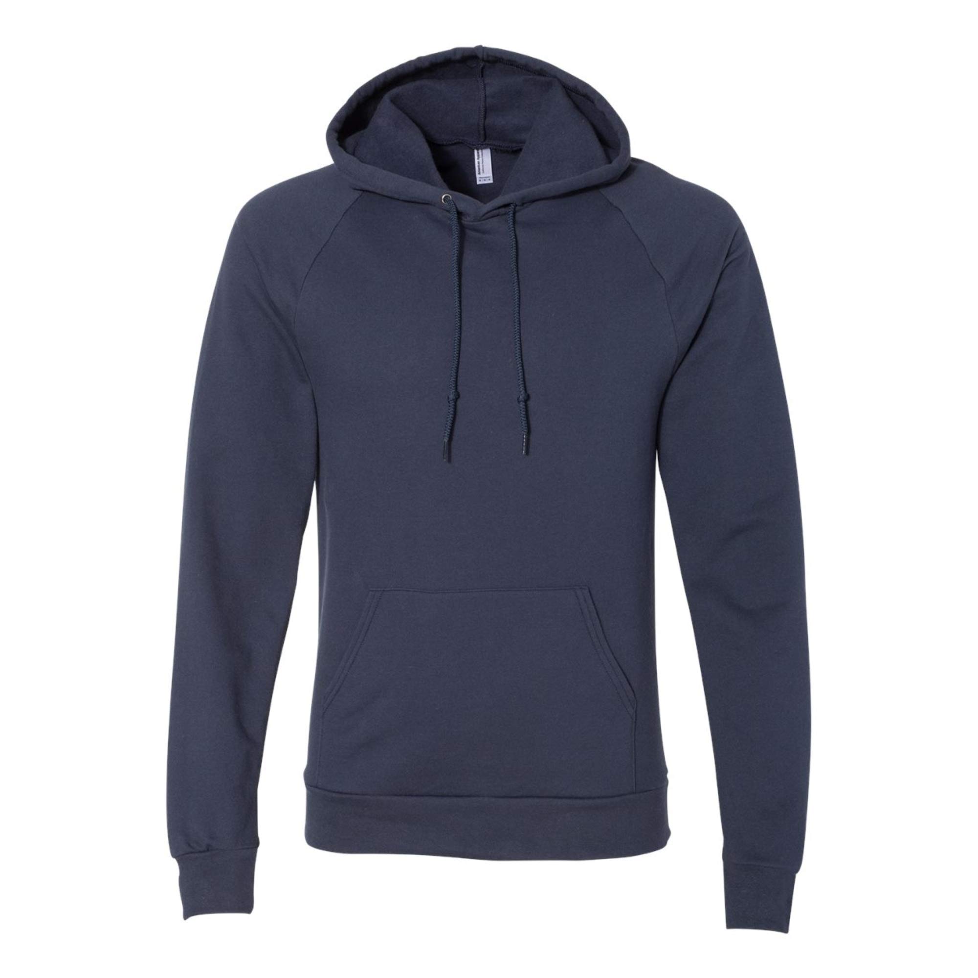 American Apparel Men's California Fleece Long Sleeve Pullover Hoodie - Soft & Warm Winter Sweatshirt for Casual Wear, Gym, and Outdoor Activities