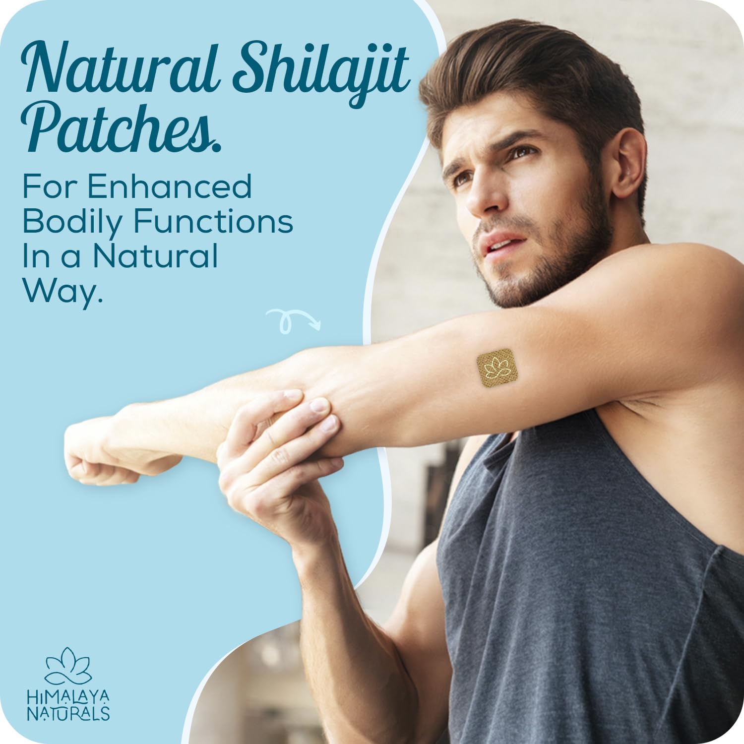 Pure Himalayan Organic Shilajit Patches - Natural Wellness Support for Energy & Immunity | Mess-Free Skin Absorption | 30-Day Supply of Comfortable Discreet Patches | Perfect for Busy Professionals & Active Lifestyles
