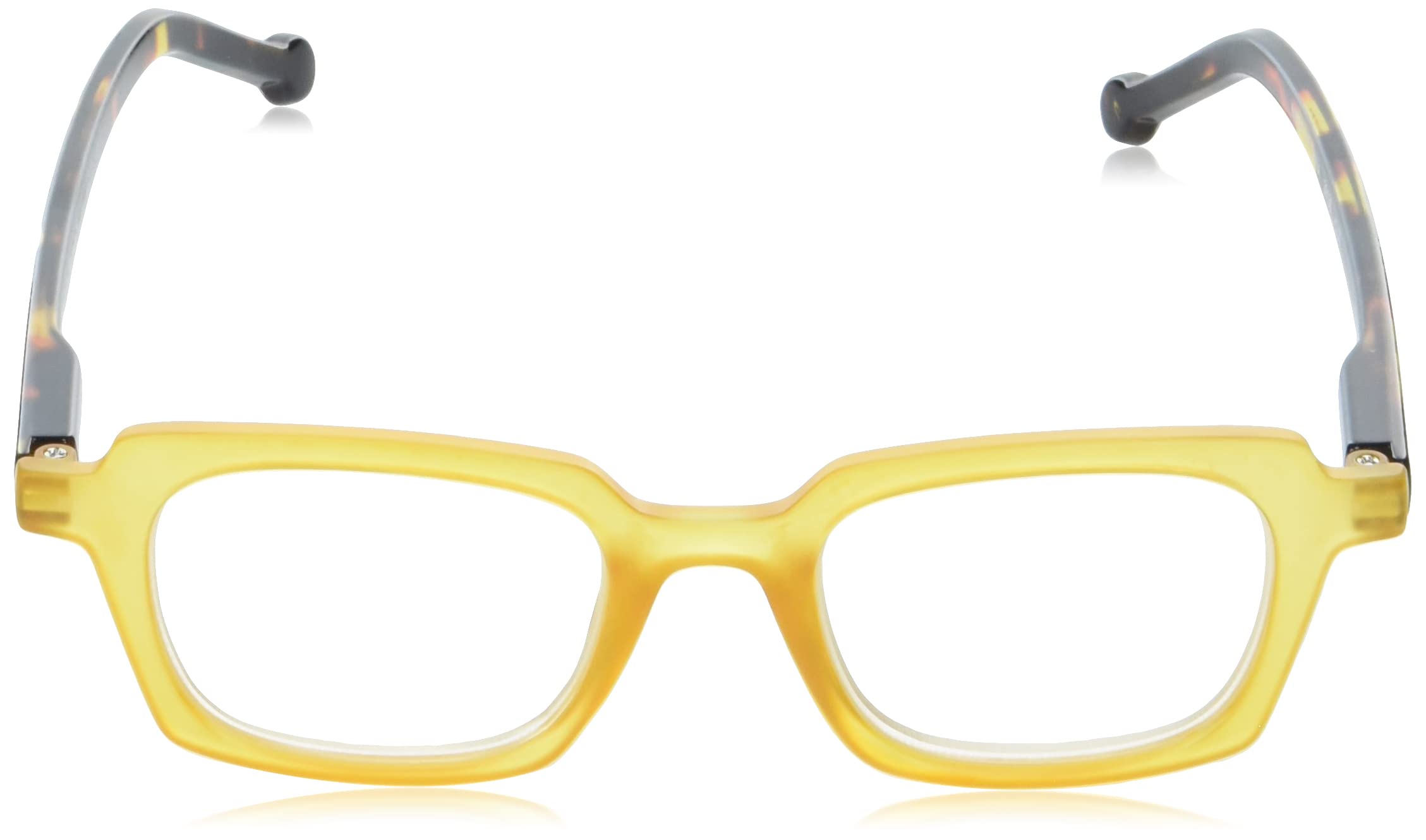 A.J. Morgan Reading Glasses for Men & Women - Rectangular Frame Lightweight Readers with Anti-Reflective Lenses - Perfect for Office Work, Reading Books, and Computer Use