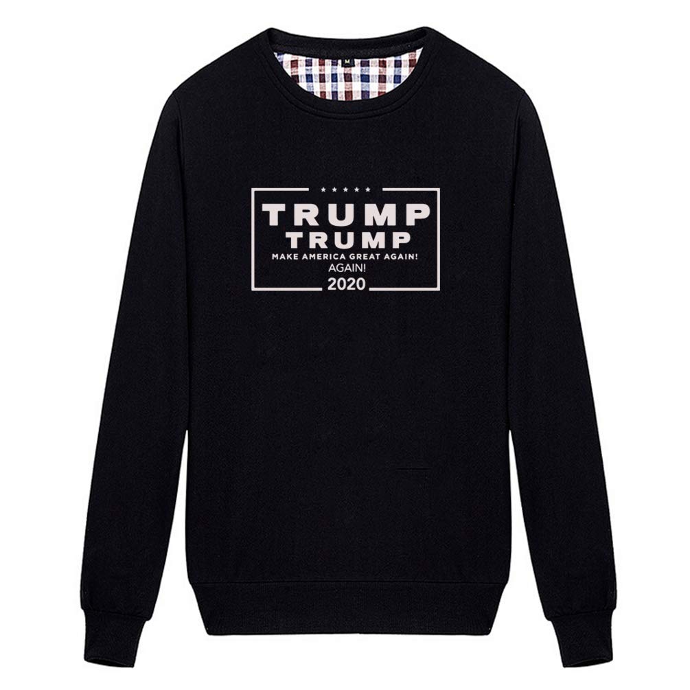 Buffalo Unisex 'Make America Great Again' 2020 Sweatshirt - Patriotic Hoodie for Trump Supporters, Political Rallies & Casual Wear