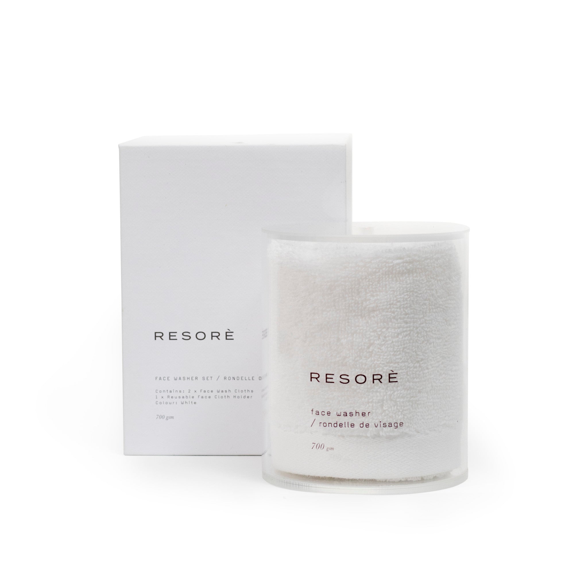Resore Face Washer - Gentle Exfoliating Facial Cleansing Cloth for Acne & Blackhead Removal - Perfect for Daily Skincare Routine & Travel
