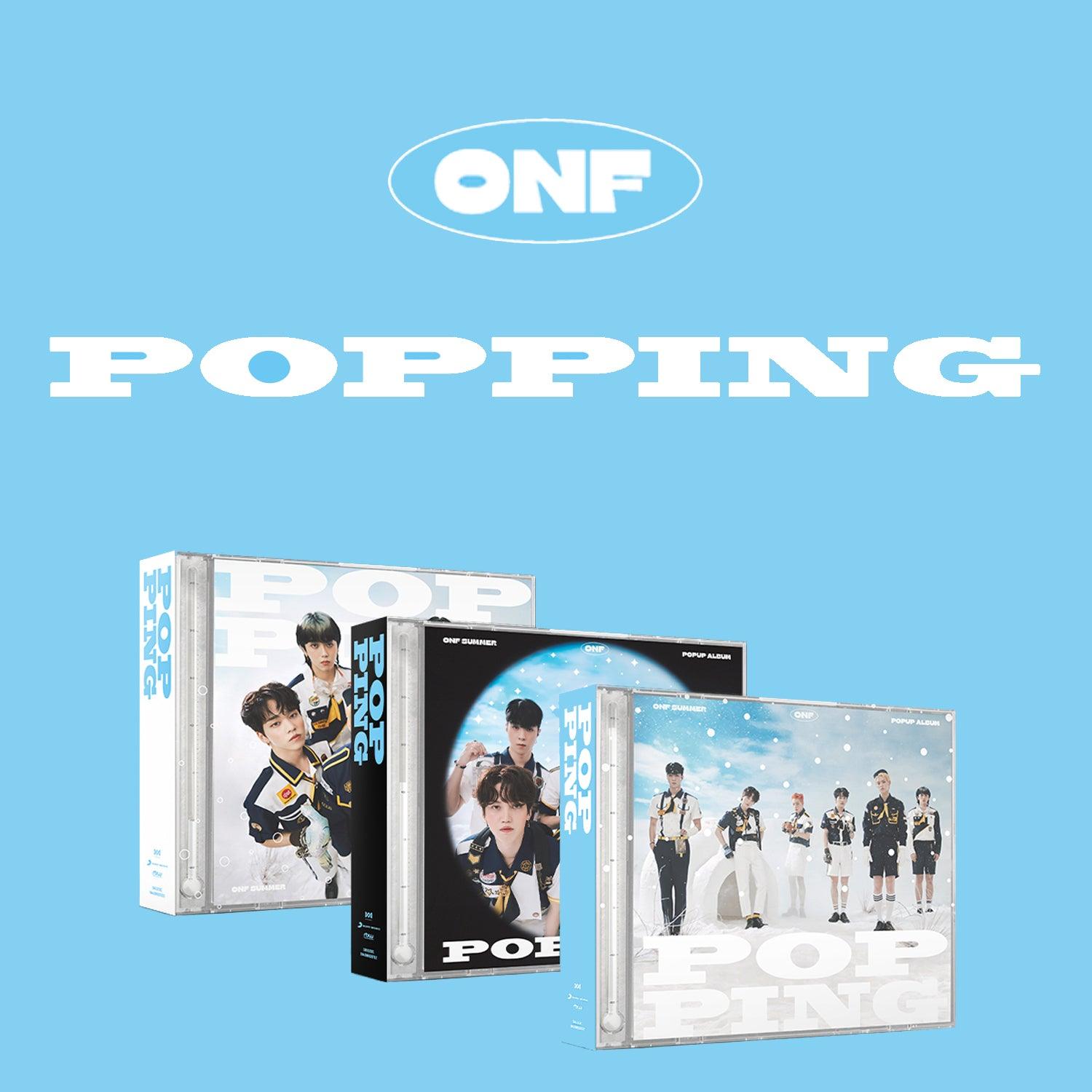 ONF SUMMER POPUP ALBUM 'POPPING' - K-Pop Photocards & Collectibles for Fans | Perfect for Decor, Scrapbooking, and Gift Giving