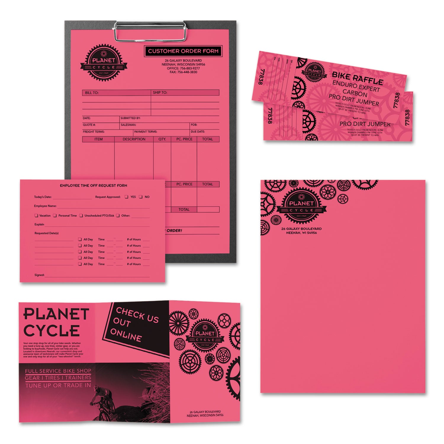 Astrobrights® Plasma Pink Colored Paper - 24 lb Bond Weight, 8.5 x 11 Inches, 500 Sheets per Ream - Perfect for School Projects, Office Documents, and Creative Crafts
