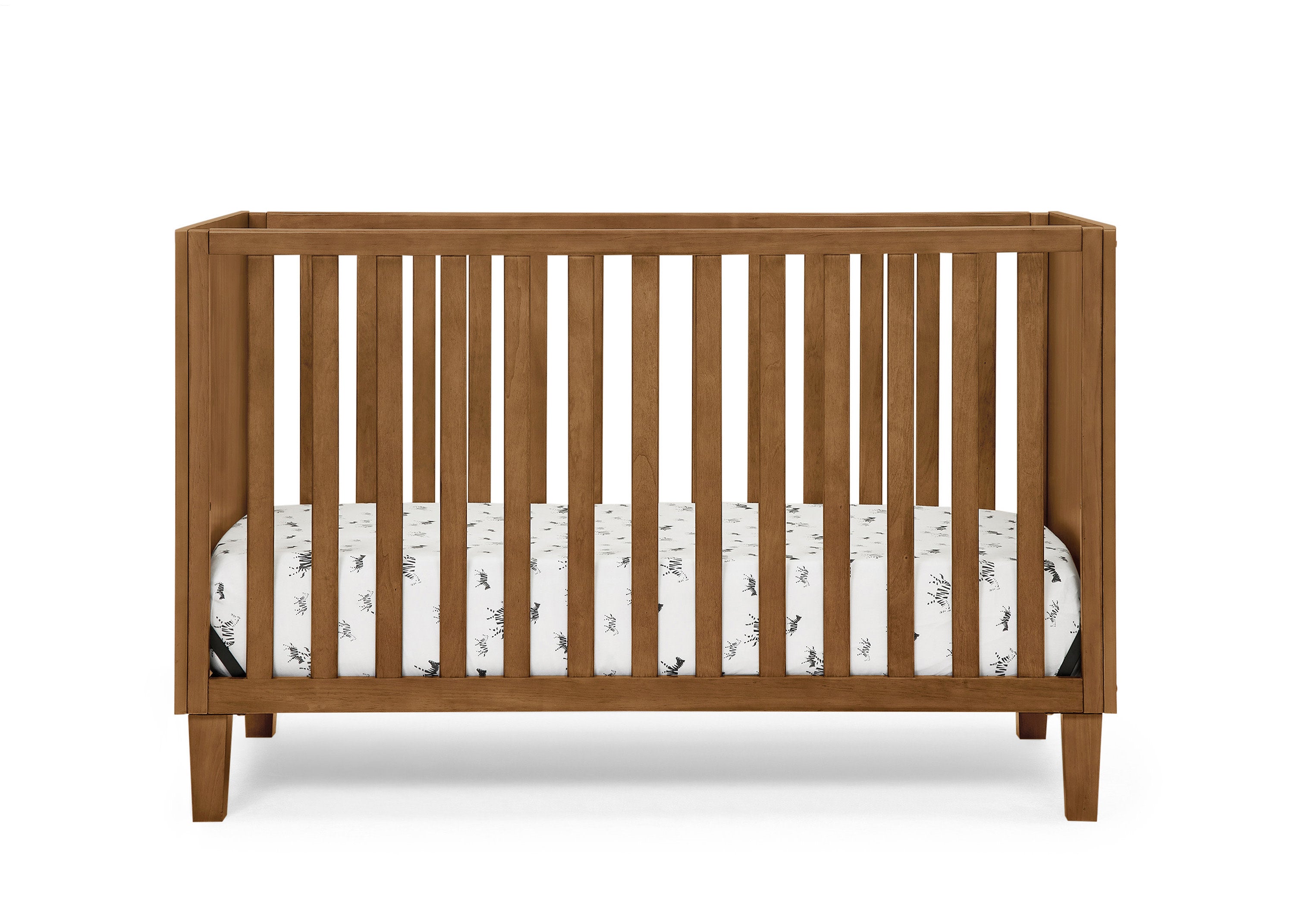 Sonny 4-in-1 Convertible Baby Crib - Toddler Bed, Daybed & Full-Size Bed - Nursery Furniture for Boys & Girls - Perfect for Newborns to Teens
