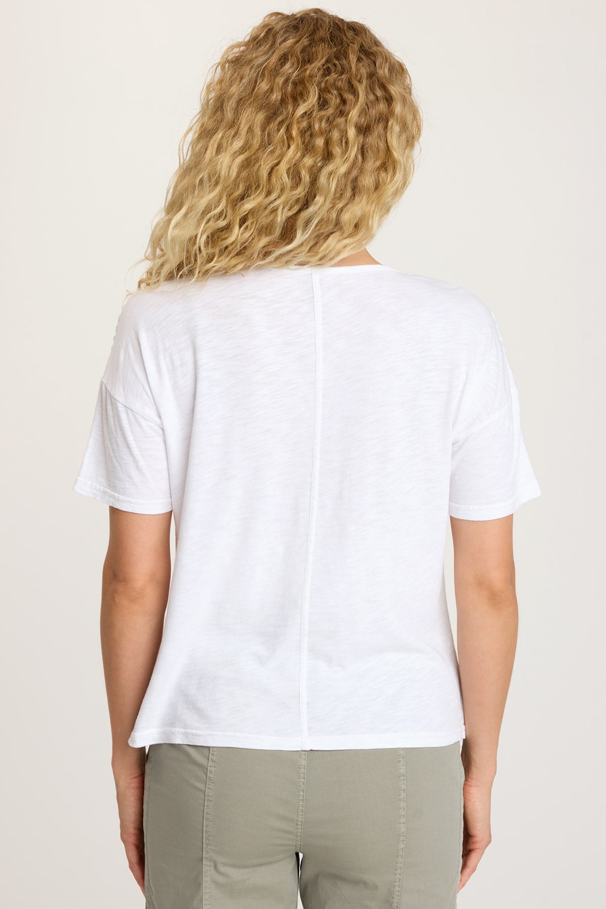 Minette Tee White - Soft Cotton Women's T-Shirt for Casual Wear & Everyday Outfits | Perfect for Summer, Layering & Relaxing