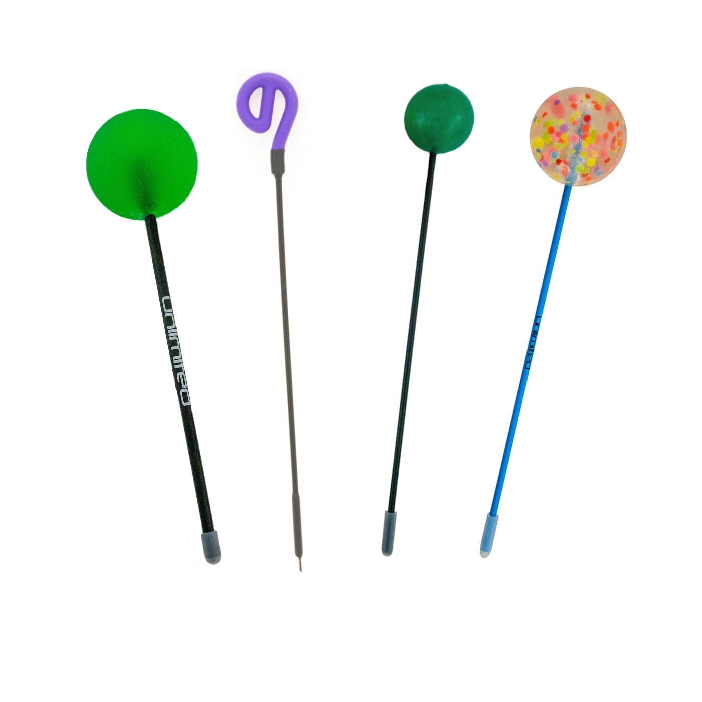 Fundamental Four Flumies - Set of 4 Friction Mallets for Sound Healing & Therapy | Perfect for Meditation, Yoga, and Relaxation Sessions