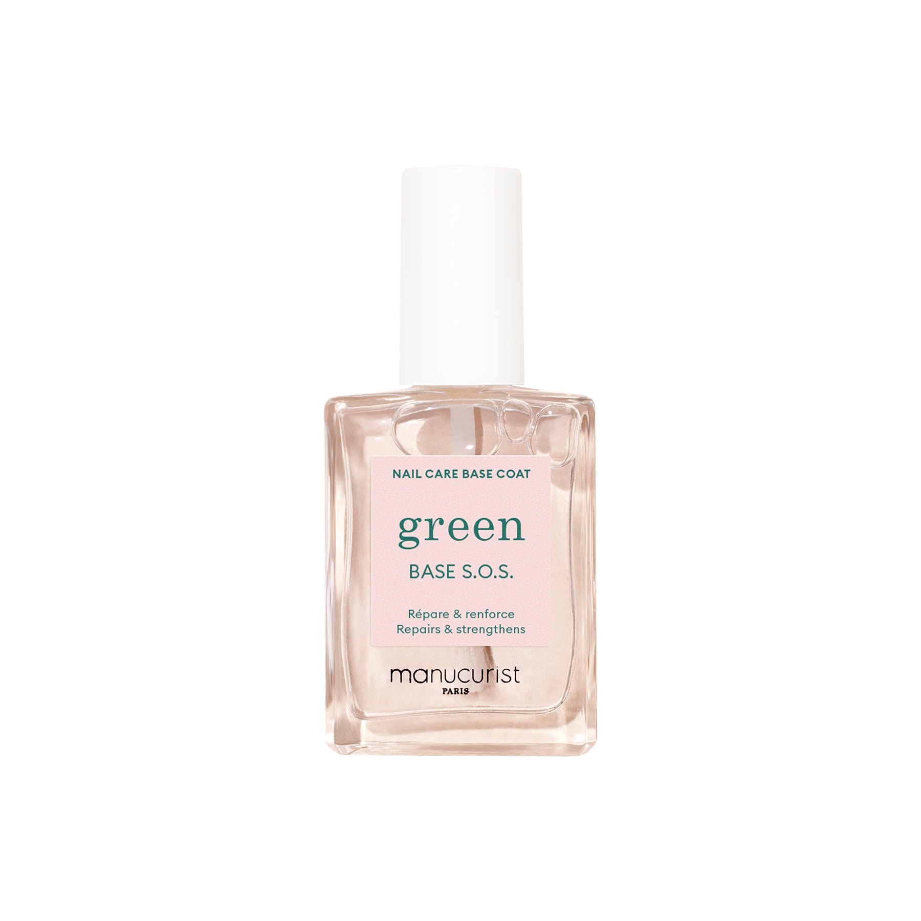 S.O.S. Base Coat - Long-Lasting Nail Polish Primer for Stronger & Healthier Nails | Perfect for Gel, Acrylic & Regular Polish Application | At-Home Manicures & Professional Salon Use
