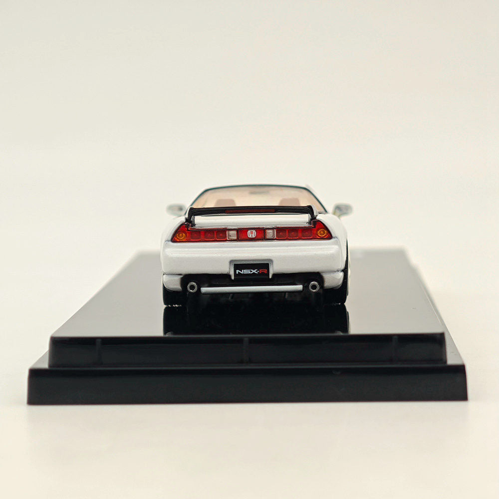 1:64 Scale Honda NSX R (NA2) Diecast Model Car - White Limited Edition with Genuine Seats | Japanese Hobby Collectible for Display, Racing Enthusiasts & Car Lovers